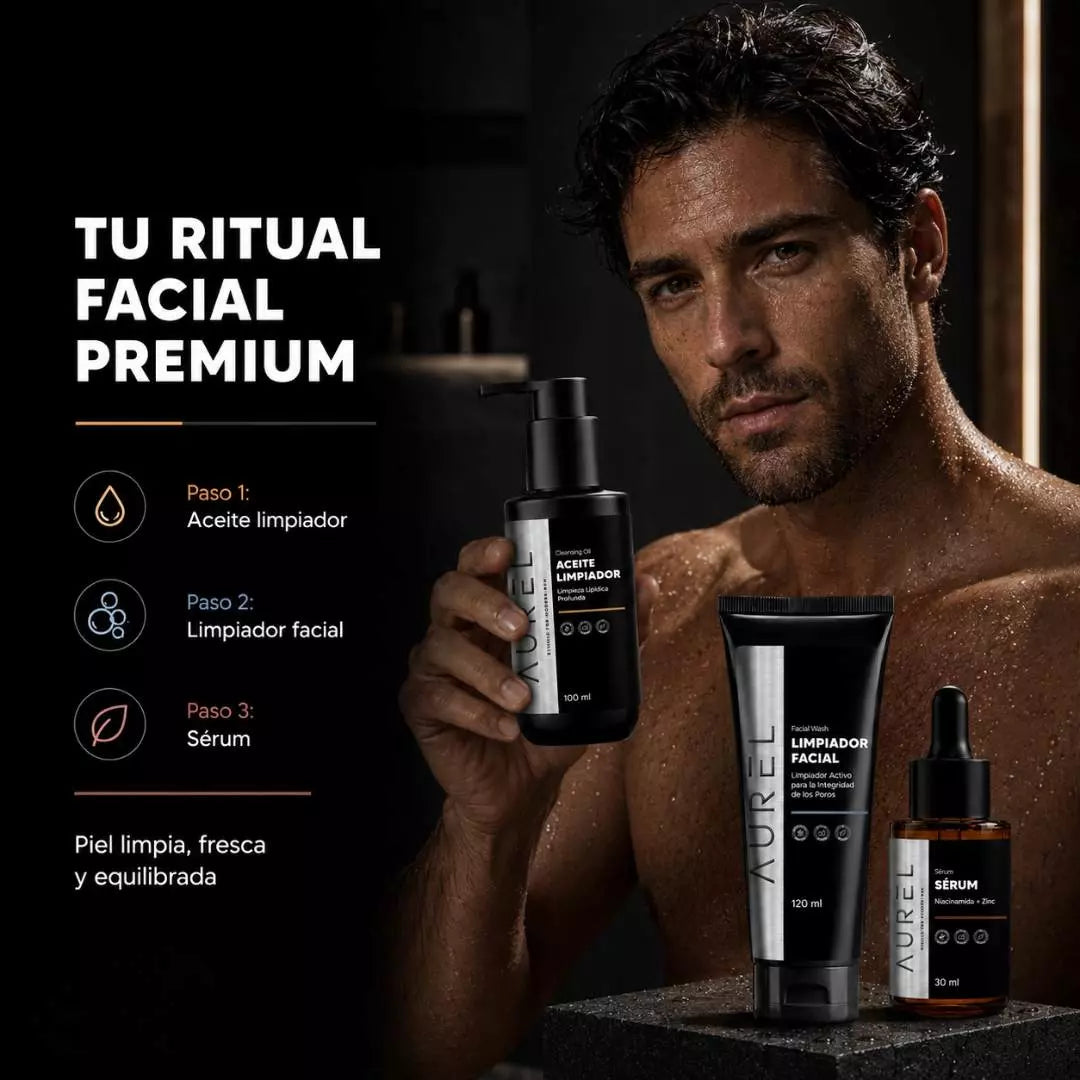 Combo: Aceite Limpiador + Limpiador facial + Serum